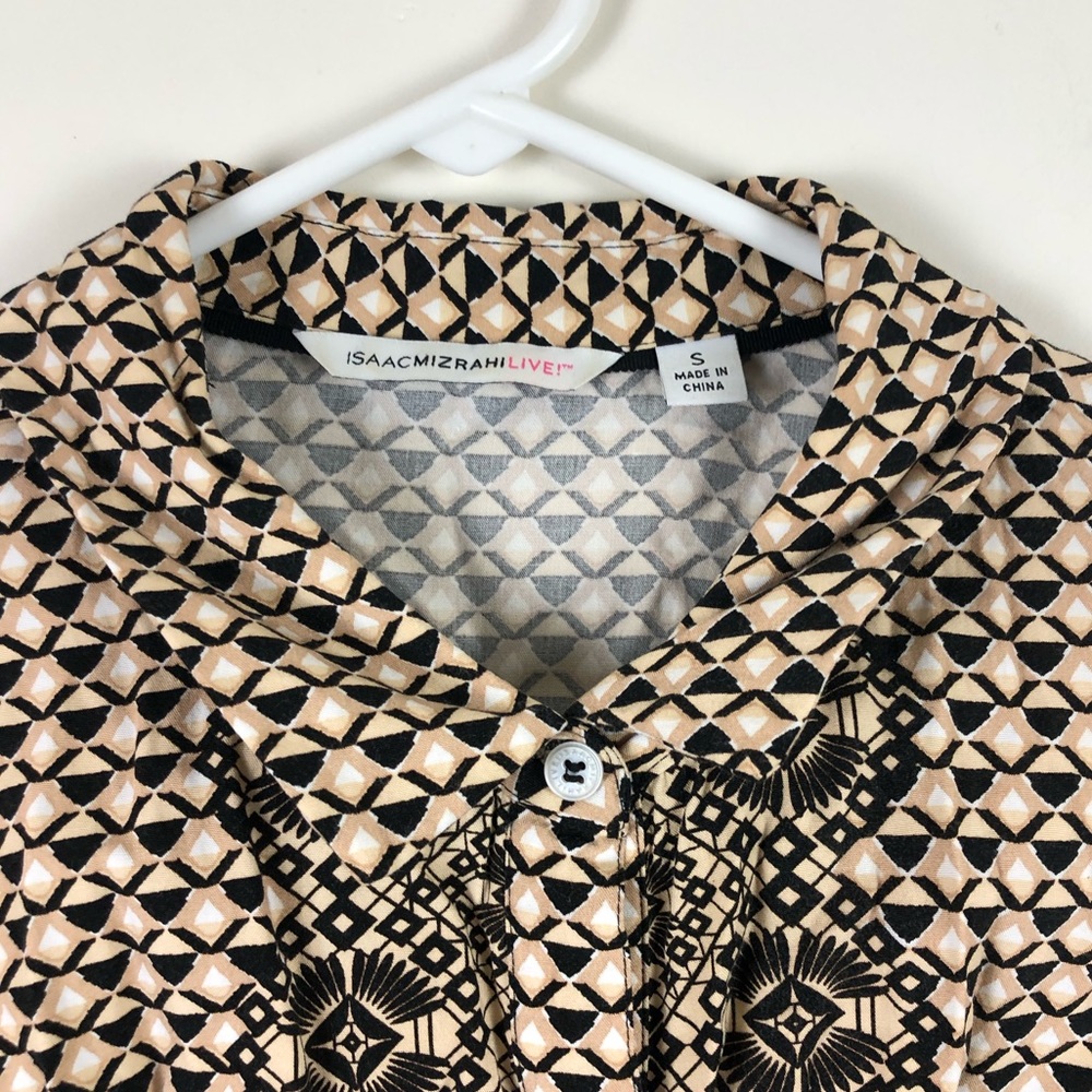 ✨IsaacMizrahi Live Top w/ Belt✨ - Picture 2 of 5